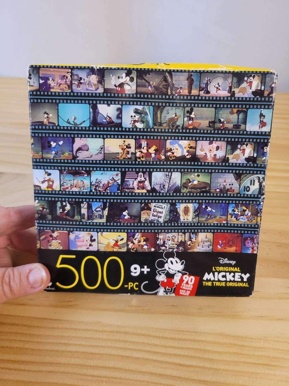 Disney Mickey 500-Piece Jigsaw Puzzle - Black, Yellow, Blue, Red